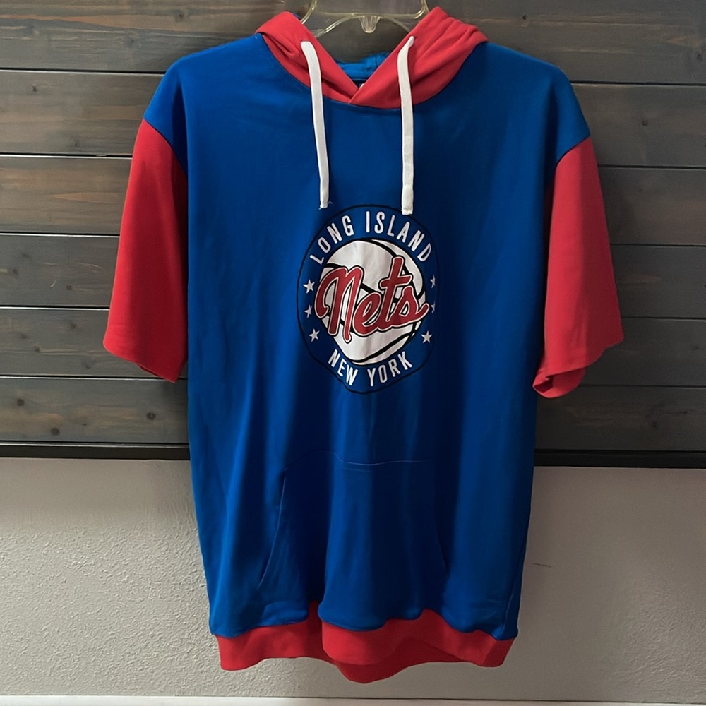 Long Island Nets New York Short Sleeve Hoodie